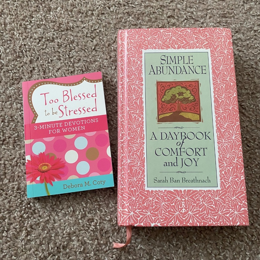 2 NWT Daily Devotional/Meditation Books - Gifts for Women